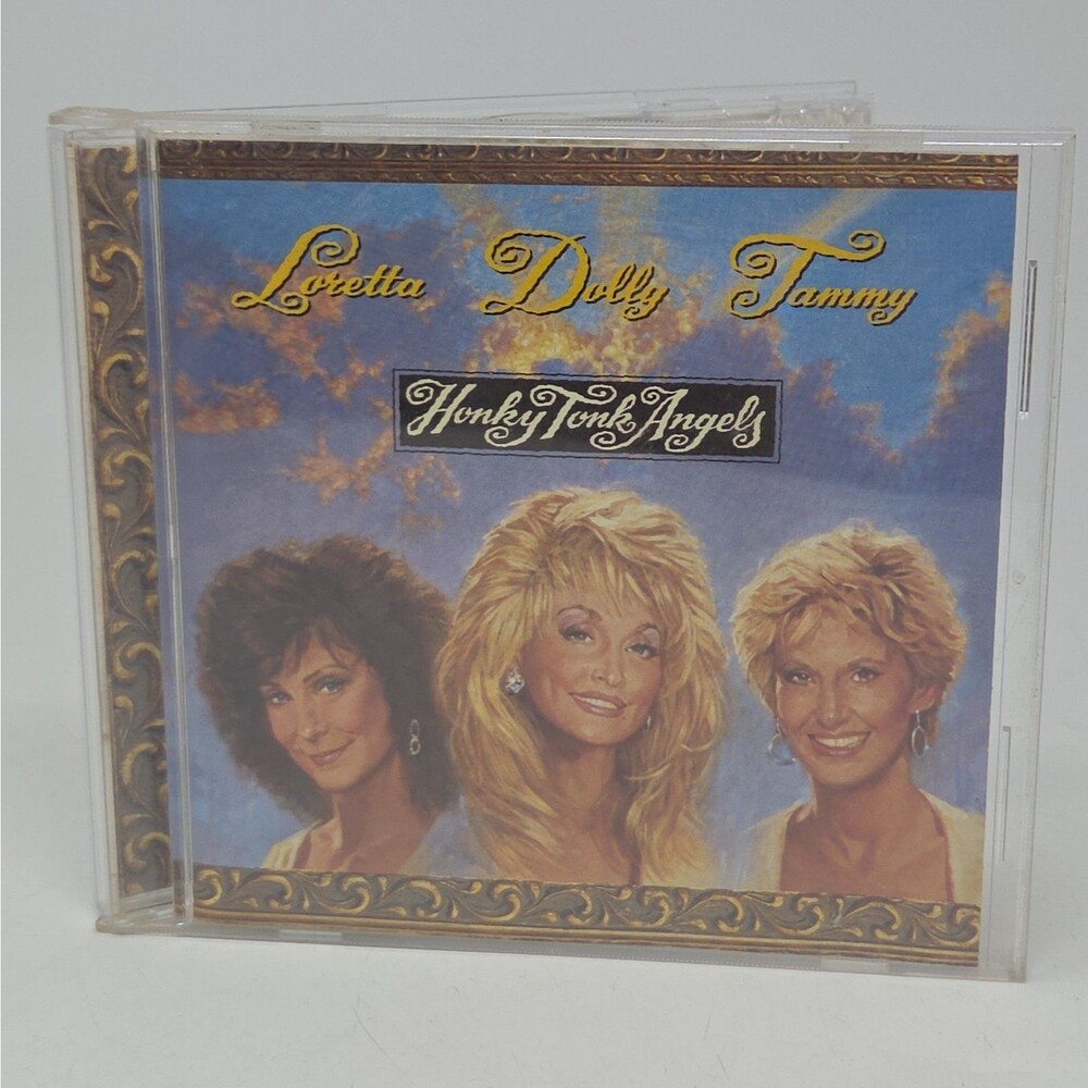 Honky Tonk Angels "Dolly Parton" CD 1993 Columbia Loretta Lynn Tammy Wynette